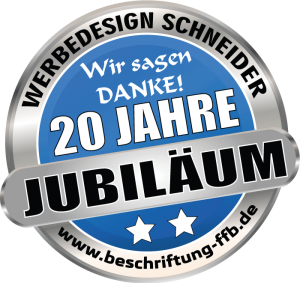 20 Jahre Werbedesign Schneider Fürstenfeldbruck