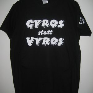 Fun T-Shirt Gyros statt Vyros